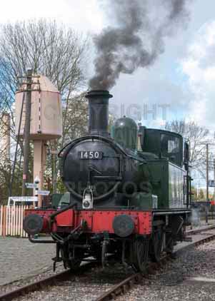 Purchase photo of 1450 0-4-2T at Didcot