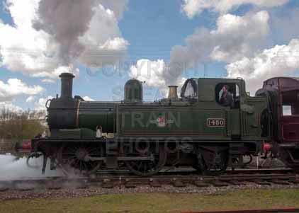 Purchase photo of 1450 0-4-2T at Didcot