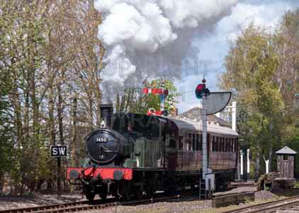 Purchase photo of 1450 0-4-2T at Didcot