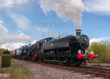 Purchase photo of 9466 0-6-0PT &  6023 KING EDWARD II at Didcot