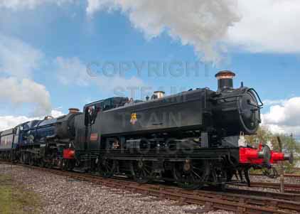 Purchase photo of 9466 0-6-0PT &  6023 KING EDWARD II at Didcot