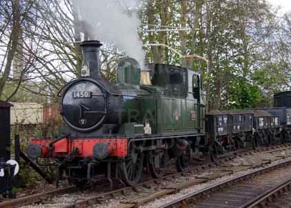 Purchase photo of 1450 0-4-2T at Didcot