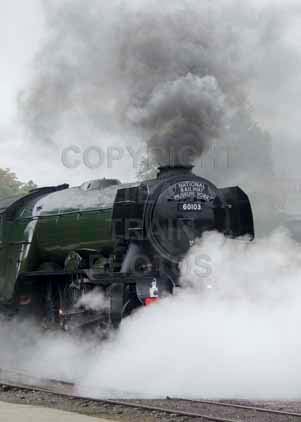 Purchase photo of 60103 FLYING SCOTSMAN at Didcot