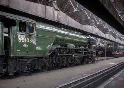 Purchase photo of 60103 FLYING SCOTSMAN at Didcot