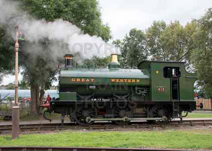 Purchase photo of 813 0-6-0 at Didcot