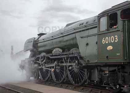 Purchase photo of 60103 FLYING SCOTSMAN at Didcot