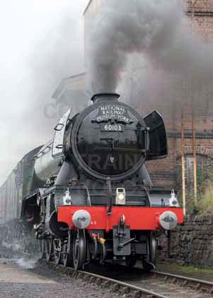 Purchase photo of 60103 FLYING SCOTSMAN at Didcot