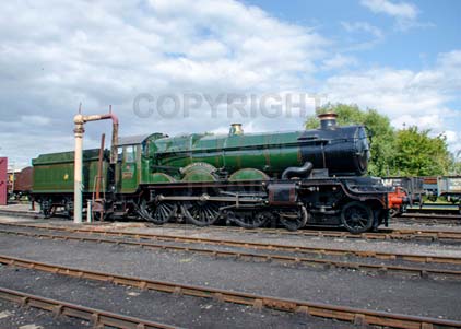 Purchase photo of 5051 DRYSLLWYN CASTLE at Didcot