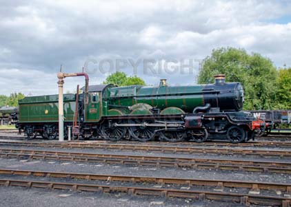 Purchase photo of 5051 DRYSLLWYN CASTLE at Didcot