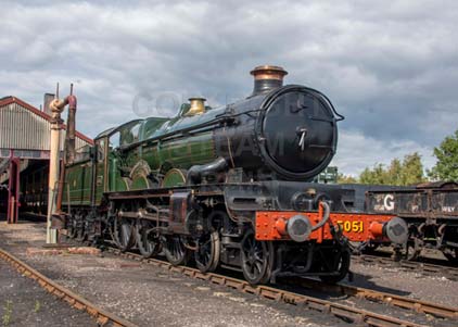 Purchase photo of 5051 DRYSLLWYN CASTLE at Didcot