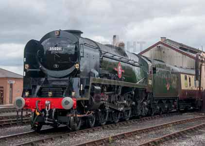 Purchase photo of 35028 CLAN LINE at Didcot