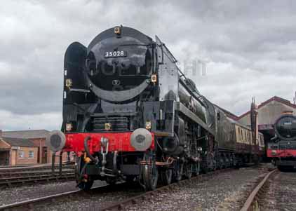 Purchase photo of 35028 CLAN LINE at Didcot
