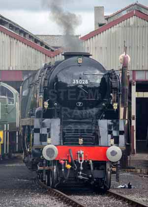 Purchase photo of 35028 CLAN LINE at Didcot