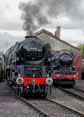 Photograph of CLAN LINE - 35028 CLAN LINE &  6023 KING EDWARD II at Didcot on 30/06/17