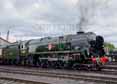 Photograph of CLAN LINE - 35028 CLAN LINE at Didcot on 30/06/17
