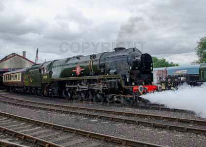 Purchase photo of 35028 CLAN LINE at Didcot