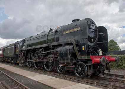 Purchase photo of 70013 OLIVER CROMWELL at Didcot