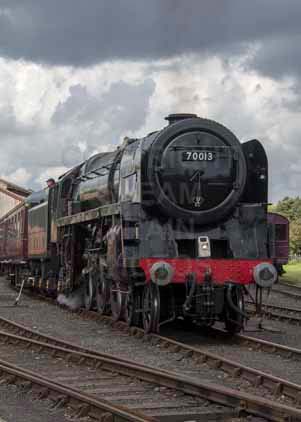 Purchase photo of 70013 OLIVER CROMWELL at Didcot