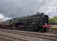 Photograph of OLIVER CROMWELL - 70013 OLIVER CROMWELL at Didcot on 31/08/17