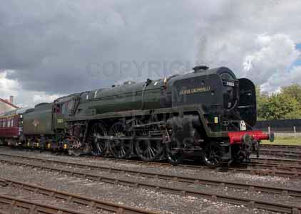 Purchase photo of 70013 OLIVER CROMWELL at Didcot