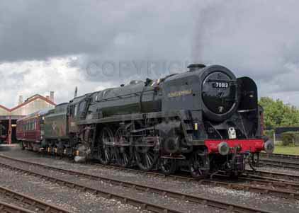 Purchase photo of 70013 OLIVER CROMWELL at Didcot
