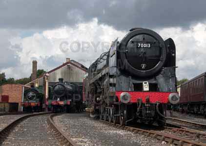 Purchase photo of 70013 OLIVER CROMWELL at Didcot