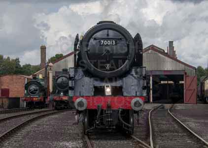 Purchase photo of 70013 OLIVER CROMWELL at Didcot