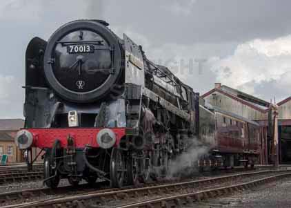 Purchase photo of 70013 OLIVER CROMWELL at Didcot