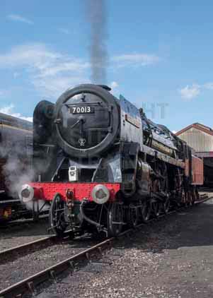 Purchase photo of 70013 OLIVER CROMWELL at Didcot
