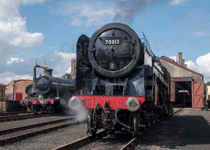 Purchase photo of 70013 OLIVER CROMWELL at Didcot