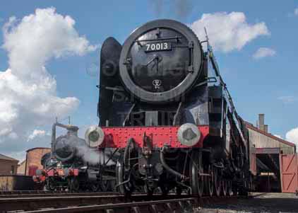 Purchase photo of 70013 OLIVER CROMWELL at Didcot