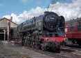 Photograph of OLIVER CROMWELL - 70013 OLIVER CROMWELL at Didcot on 31/08/17