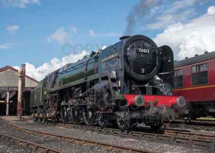 Purchase photo of 70013 OLIVER CROMWELL at Didcot