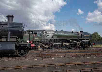 Purchase photo of 70013 OLIVER CROMWELL at Didcot