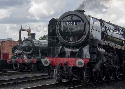 Purchase photo of 70013 OLIVER CROMWELL at Didcot
