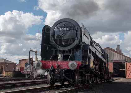 Purchase photo of 70013 OLIVER CROMWELL at Didcot