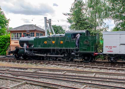 Purchase photo of 4144 2-6-2T at Didcot