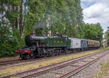 Purchase photo of 4144 2-6-2T at Didcot