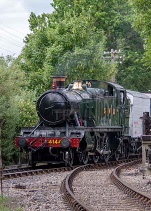 Purchase photo of 4144 2-6-2T at Didcot