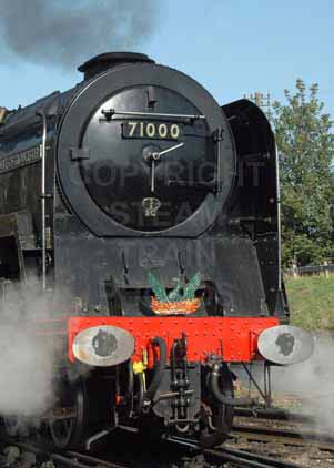 Purchase photo of 71000 DUKE OF GLOUCESTER at Great Central Railway