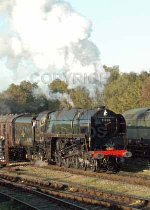 Purchase photo of 71000 DUKE OF GLOUCESTER at Great Central Railway