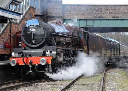 Purchase photo of 45690 LEANDER at Great Central Railway
