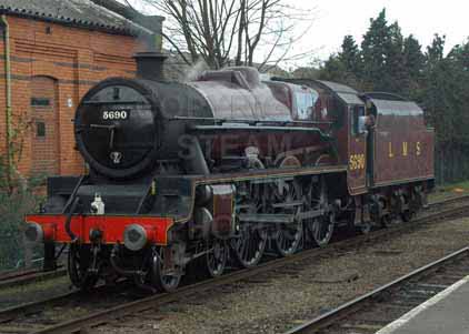 Purchase photo of 45690 LEANDER at Great Central Railway