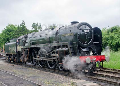 Purchase photo of 70013 OLIVER CROMWELL at Gloucestershire Warwickshire Railway