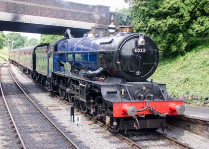 Purchase photo of 6023 KING EDWARD II at Gloucestershire Warwickshire Railway