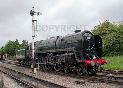 Purchase photo of 70013 OLIVER CROMWELL at Gloucestershire Warwickshire Railway