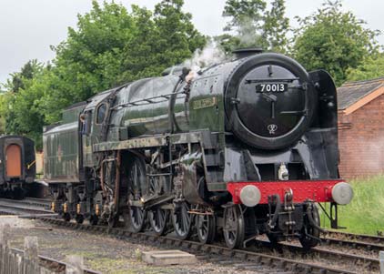 Purchase photo of 70013 OLIVER CROMWELL at Gloucestershire Warwickshire Railway