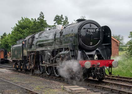 Purchase photo of 70013 OLIVER CROMWELL at Gloucestershire Warwickshire Railway