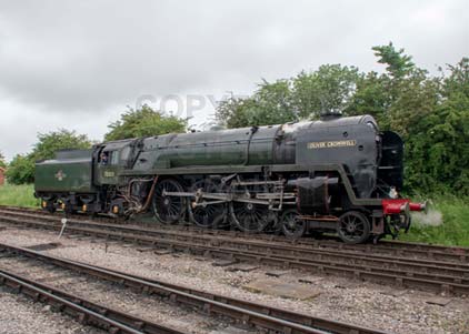 Purchase photo of 70013 OLIVER CROMWELL at Gloucestershire Warwickshire Railway