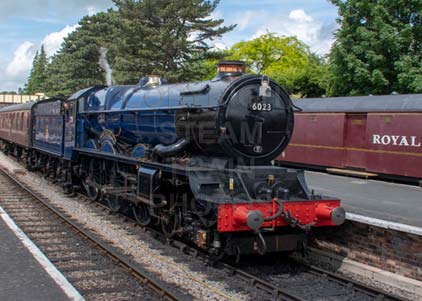 Purchase photo of 6023 KING EDWARD II at Gloucestershire Warwickshire Railway